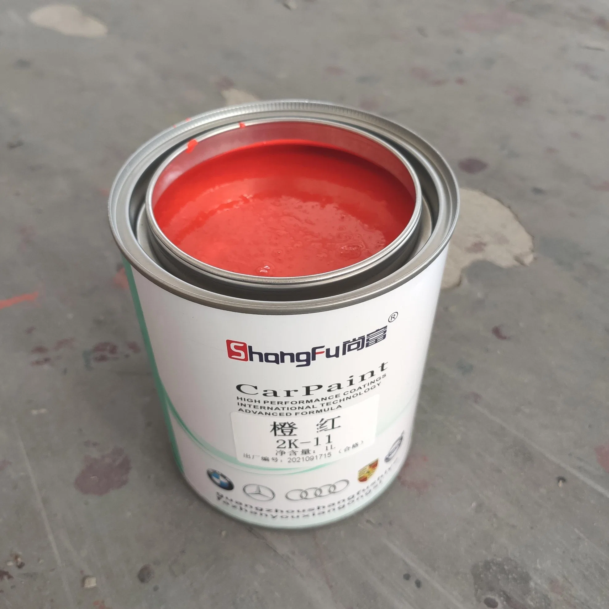 Automobile Paint Color Masterbatch High-Grade Automobile Paint Has Good Weather Resistance