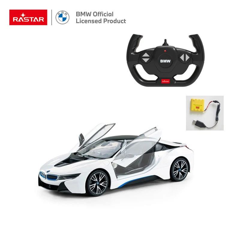 Rastar Open Light Door 1: 14 Model BMW I8 Remote Control Toys RC Car