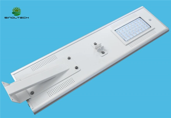 40W Integrated Solar LED Street Light with Phone APP Control and Infrared Motion (SNSTY-240)