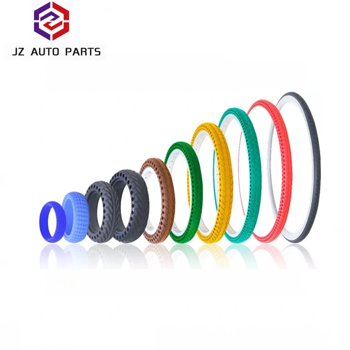 Color Road Bike Parts Flat Free Puncture-Proof Bicycle Airless Tires