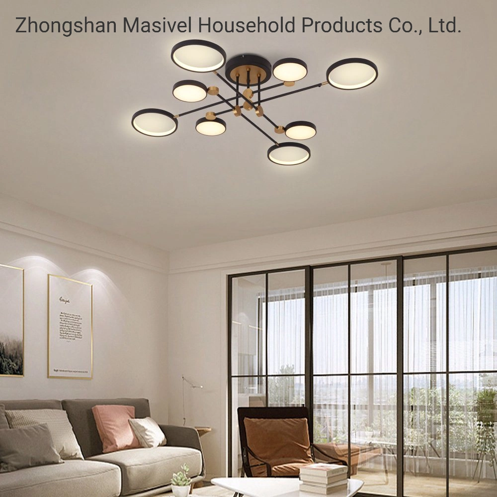 Masivel Factory 8-Heads 50W LED Ceiling Light Modern Indoor LED Light