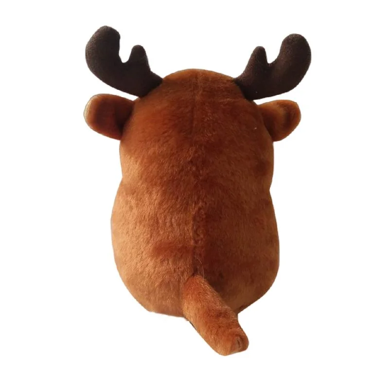 Drôle de jouet en peluche Pet Teddy Bear Moose 15cm brun doux pour les enfants Les enfants Baby Gift animal en peluche Moose Jouets