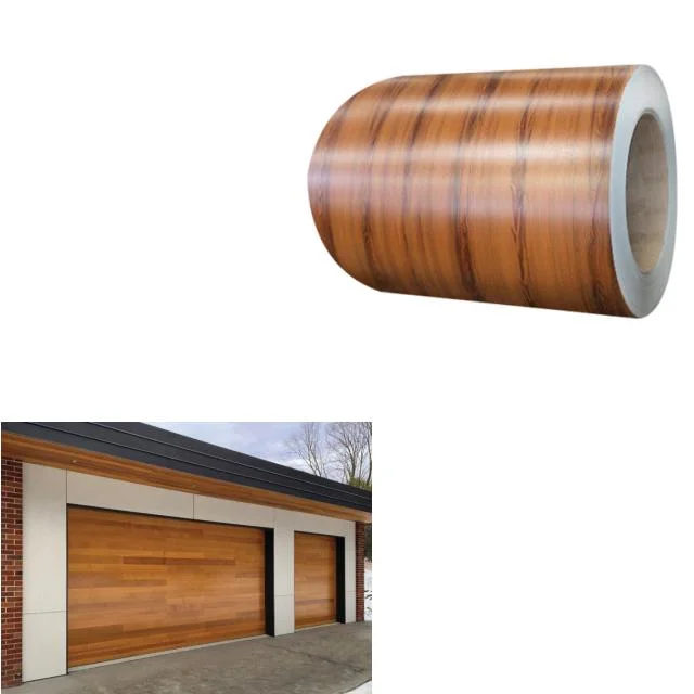 Wooden Style VCM Metal Steel Coils Manufacturer PVC VCM Color Film Laminated Steel Plate