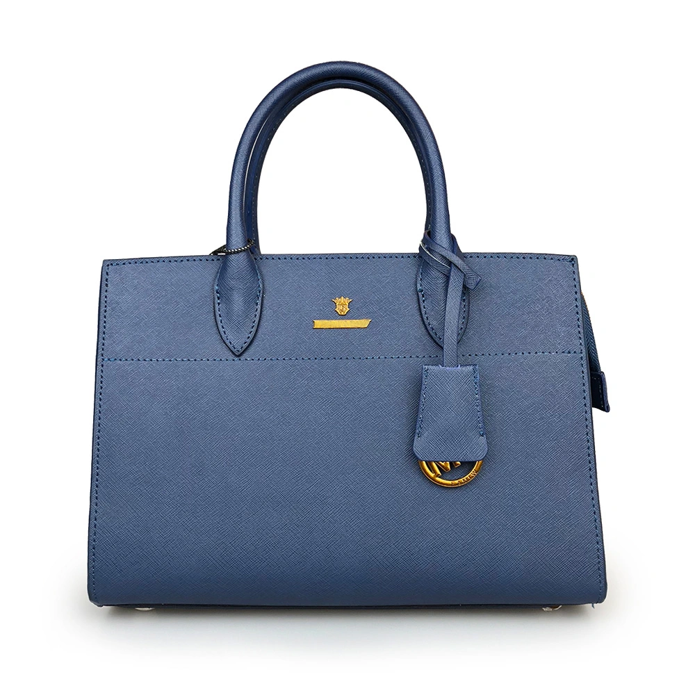 Women Hand Bag Genuine Saffiano Leather Luxury Handmade Handbag