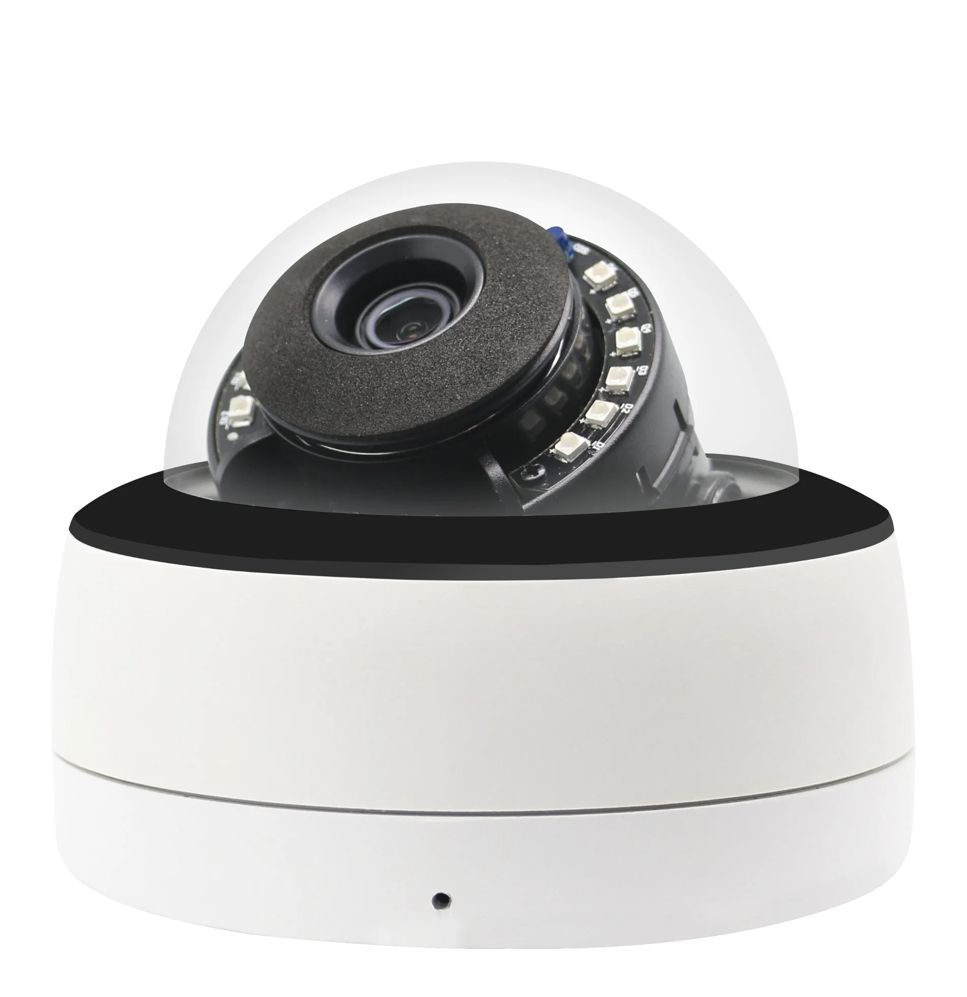 Le meilleur réseau de surveillance caméras IP caméras CCTV fournisseurs Dome Caméra de sécurité caméra mobile intelligente avec alarme PoE pour hôtel Projets de la rue Bank