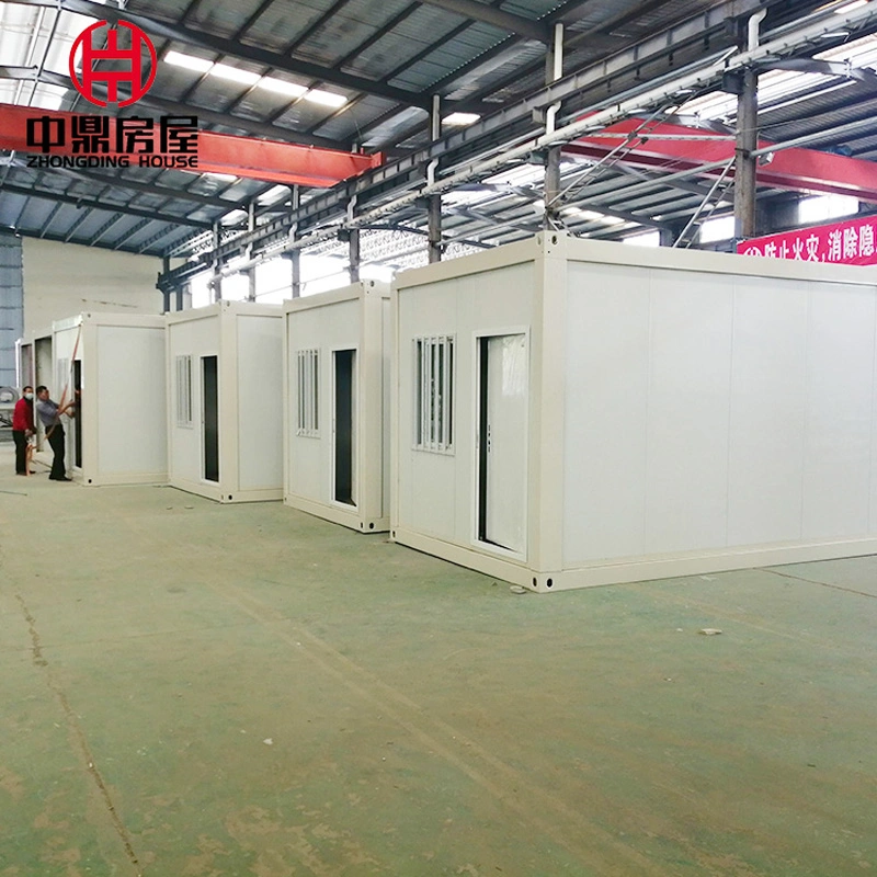 20FT Fast Building Prefab Real Estate Building Foldable Mobile Office Container Collapsible Price Prefab House Luxury