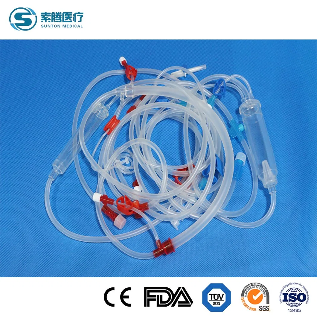 Sunton Medical Consumables Disposable Dialysis Bloodline Tube China Sterile Hemodialysis Bloodline Manufacturers One-Stop Service Hemodialysis Bloodlines