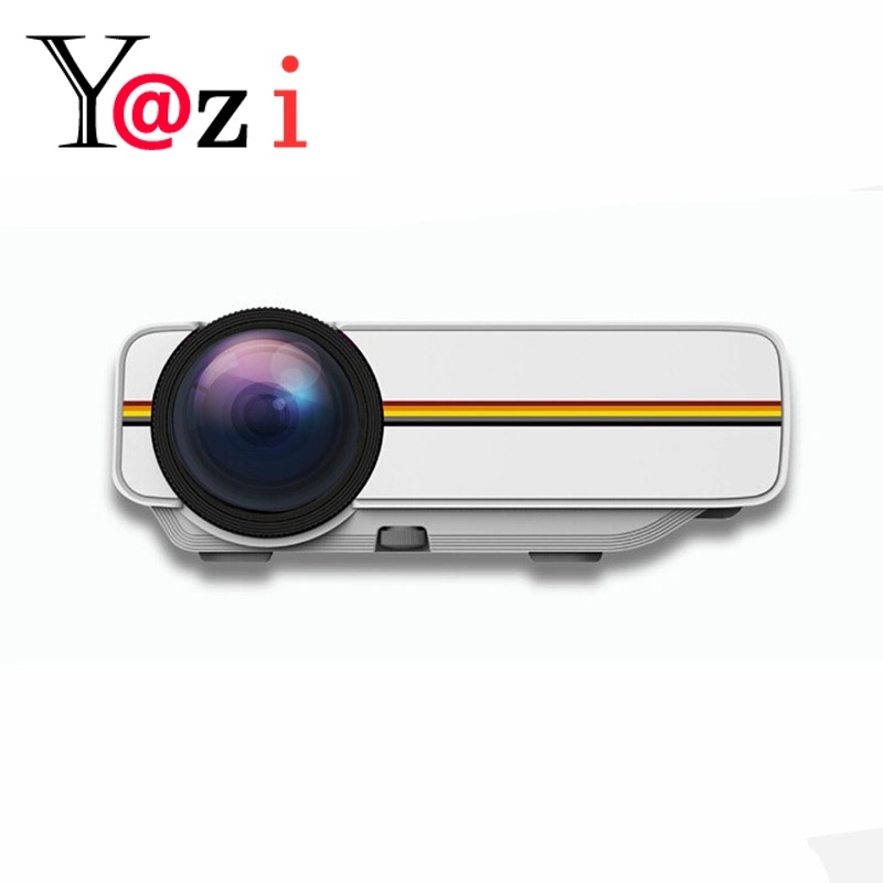 Proyector de fábrica 1000 lumens Yg400 portátil LED Inicio Proyector de cine Mini proyector Yg400