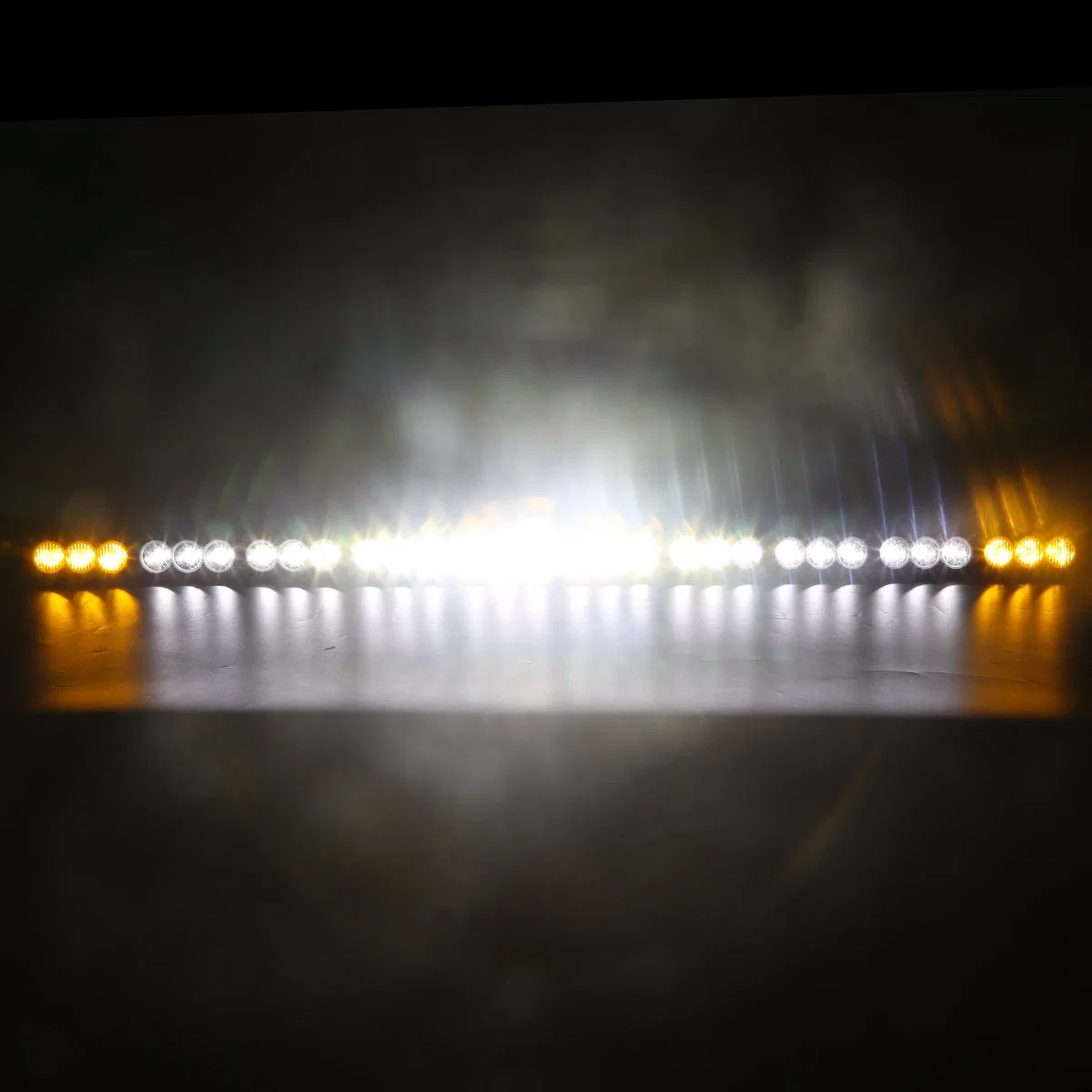 55 Inch Offroad Single Row Waterproof Truck/SUV/ATV Light LED Bar 300W White Amber