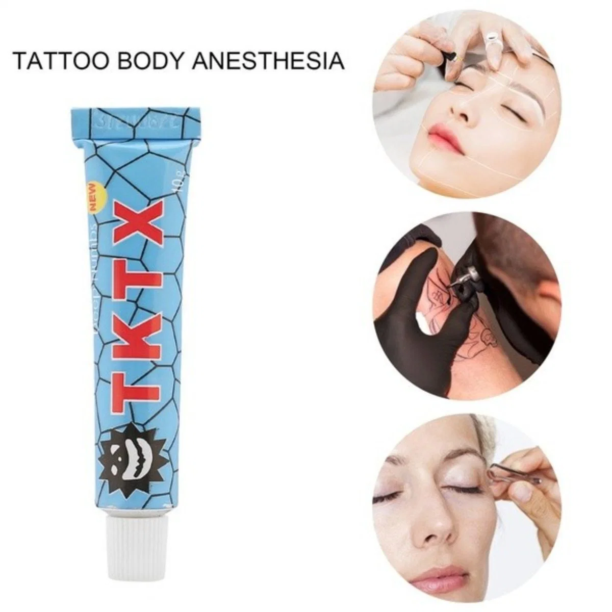 Factory Tktx Anesthesia Topical Tattoo Numbing Cream Microblading Ointment Tattoo Supply