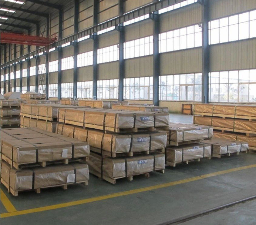 Hot Rolled Hot Sell 3003 5052 5083 5754 6061 6063 8011 Aluminum Coil Aluminum Plate Sheet with Blue PVC Film Protected