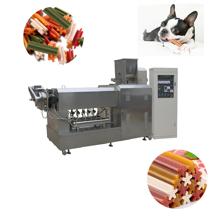 Convenient Chewing Pet Food Processing Machine Easy Operation Pet Food Sample Machine Line