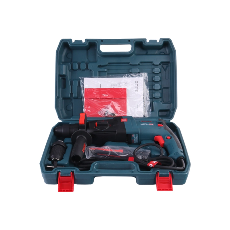 Ronix 2713 PRO Tools Solutions Rotary Hammer Set of Accessories Designed with Torque Limiting Clutch Combination Rotary Hammer