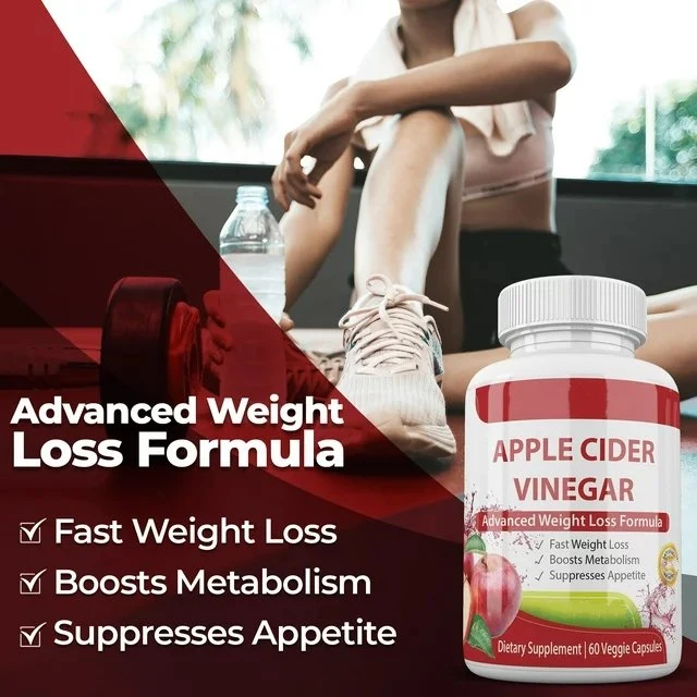 OEM Organic Supplement Vitamins Slimming Weight Loss Apple Cider Vinegar Capsules