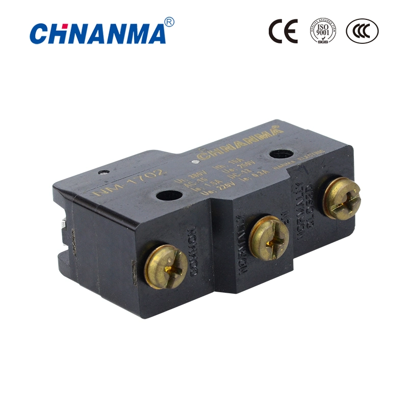 15A Short Pluger Micro Switch for Automation Control