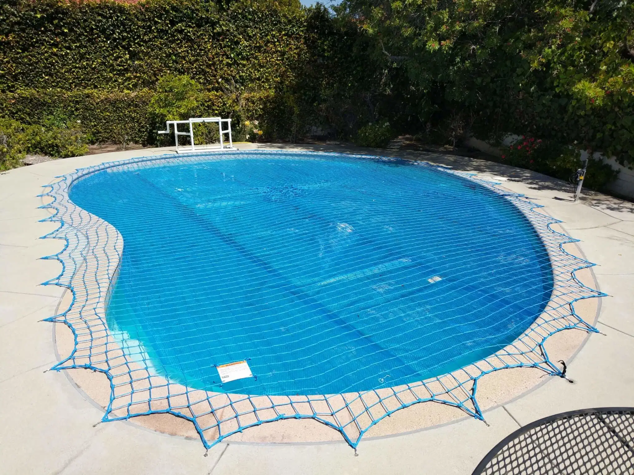 أغطية أوراق الشتاء سهلة الاستخدام تغطى شبكة حمام السباحة الآمنة غطاء الشبكة