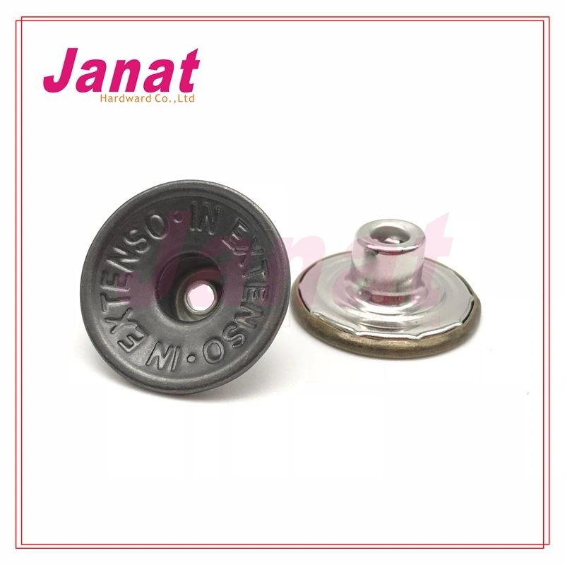 Funnel Sharp Metal Jeans Button with 65# High quality/High cost performance Brass Material