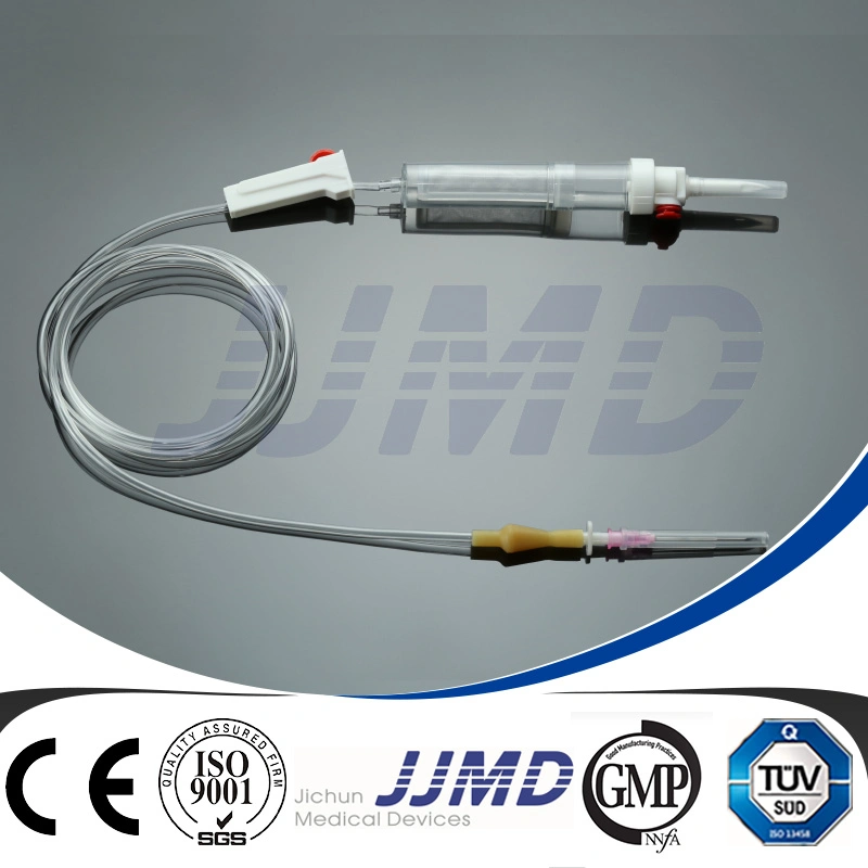 Disposable Medical Supplies Blood Transfusion Device with 83mm Drip Chamber