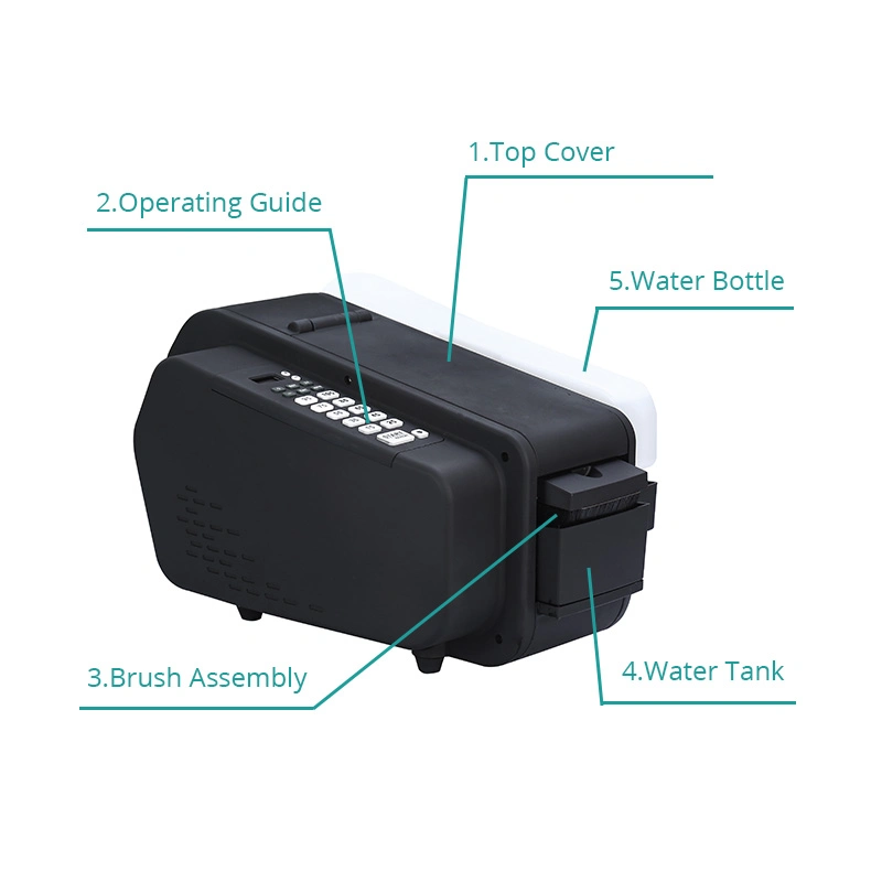 Yjnpack OEM ODM de sellado de cajas de cartón de agua engomados de protección activa el envasado automático papel mojado Kraft, dispensador de cinta automático