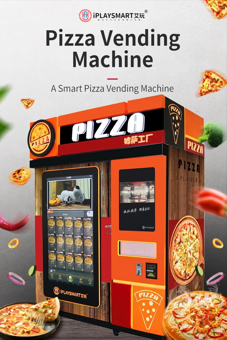 Hotfood Automatic Instant Food Pizza Vending Machine Factory