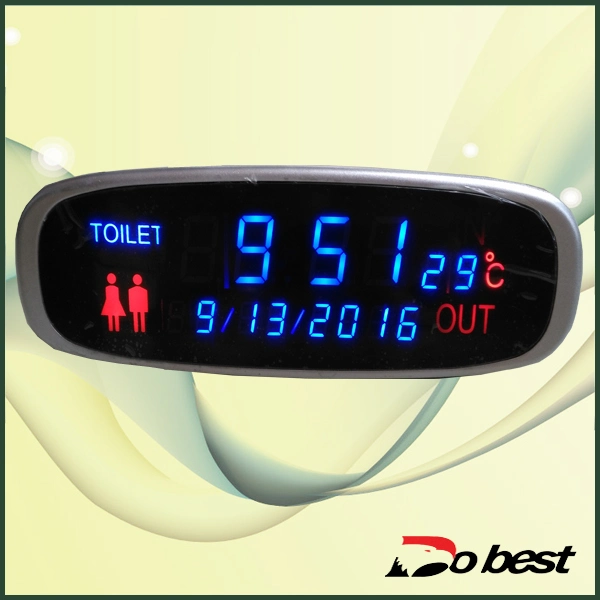 Bus Digital Clock with Speed Alarm