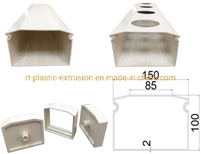 PVC crescimento Troughing em estufa / NFT Hydroponics System