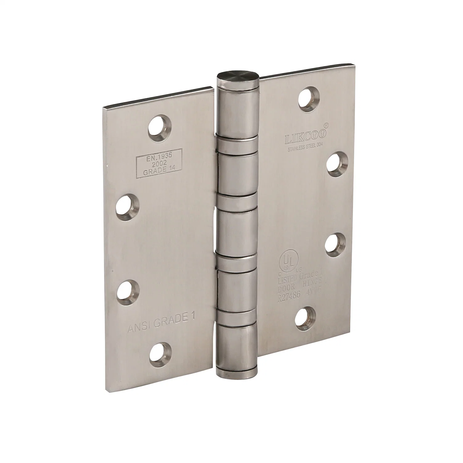 Stainless Steel 304 Material ANSI Fire Rated Door Hinge UL Listed Door Hardware