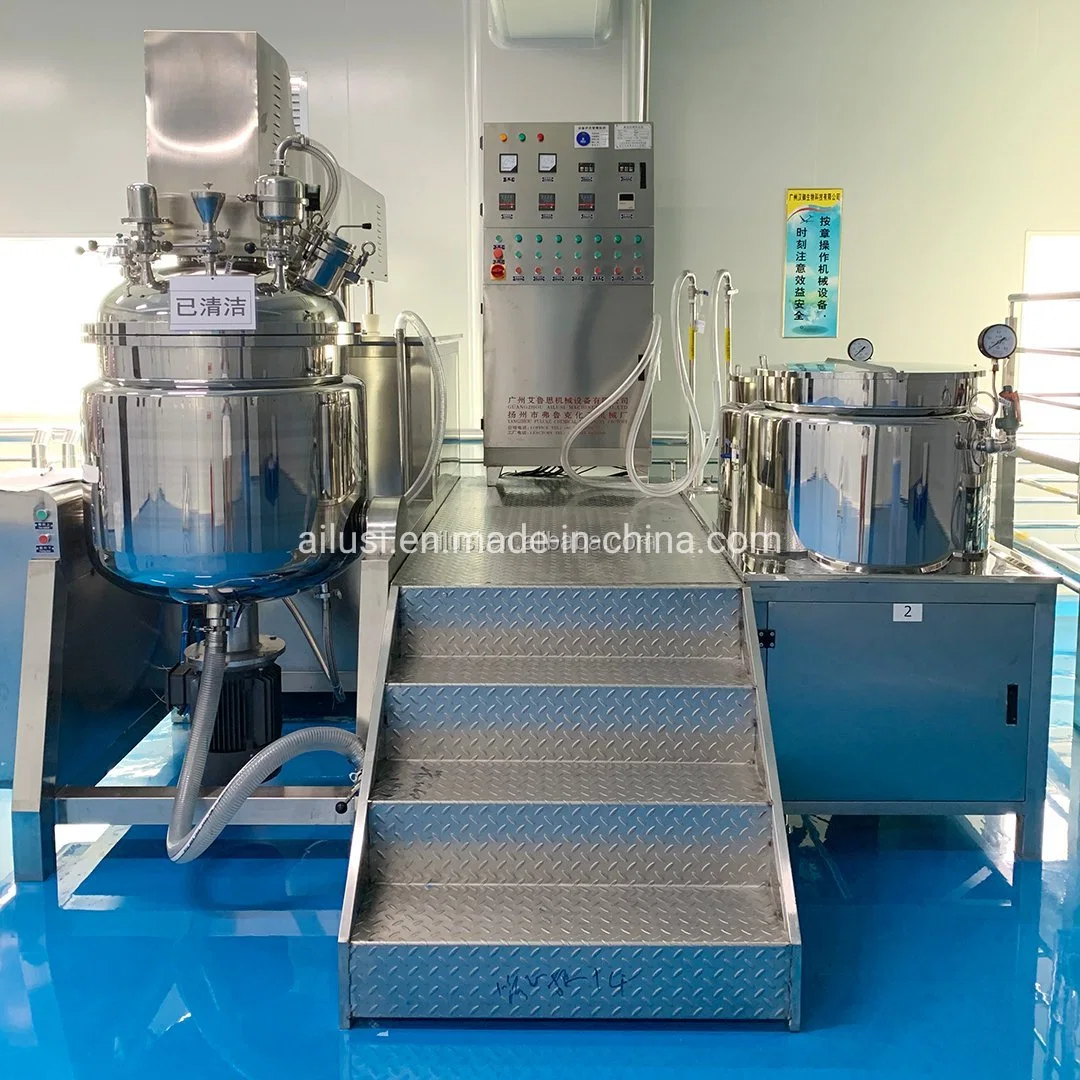 Cosmetic Cream Lotion Mixer Machine Vacuum Homogenizer Emulsifying Mixer