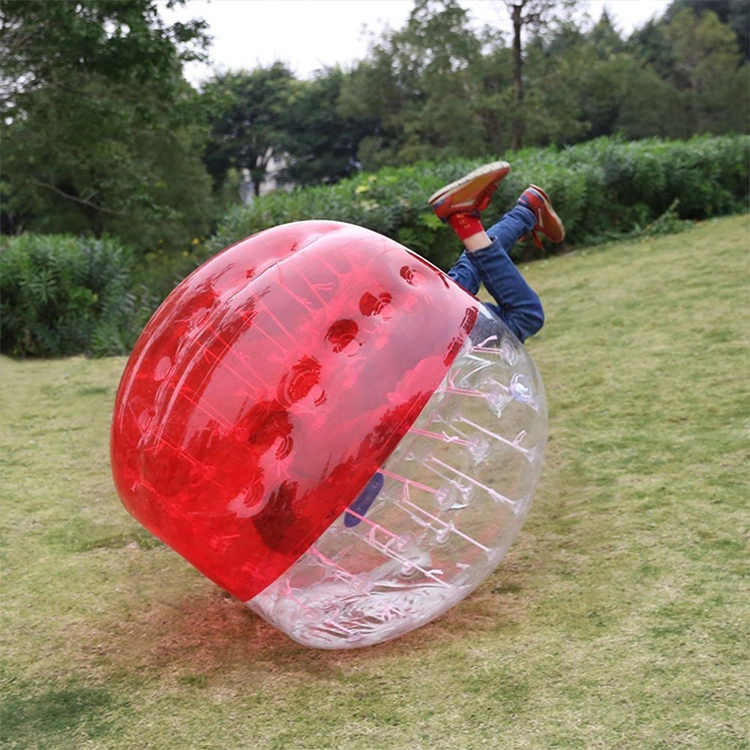 1.2M 1.5M 1.8M PVC Zorb bulle bulle gonflable ballon de football de bouclier ballon de soccer