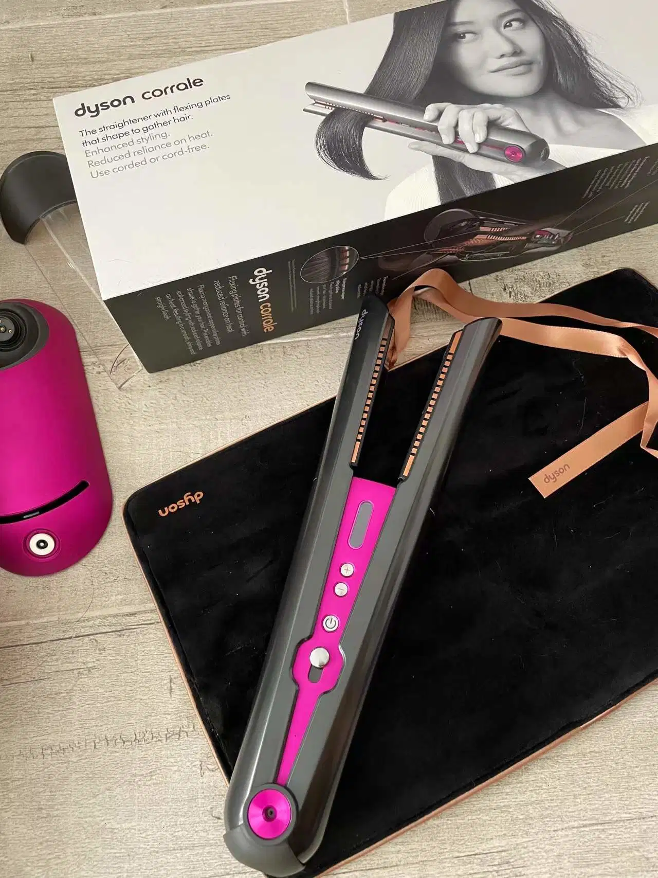 2022 Nouveau sèche-cheveux Origina Dy Smart Straightener pour Corrale HS03 modèles Fashiong style lisseur