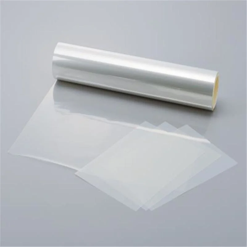 Feuille de film PET en plastique rigide transparent feuille de rouleaux pour l'emballage