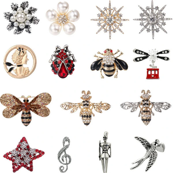 New Shape Fashion Brooch Breast Bows Garments Accessories