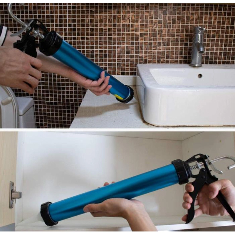 Sausage Manual Air Caulking Silicone Gun Cartridge Manual Applicator Gun