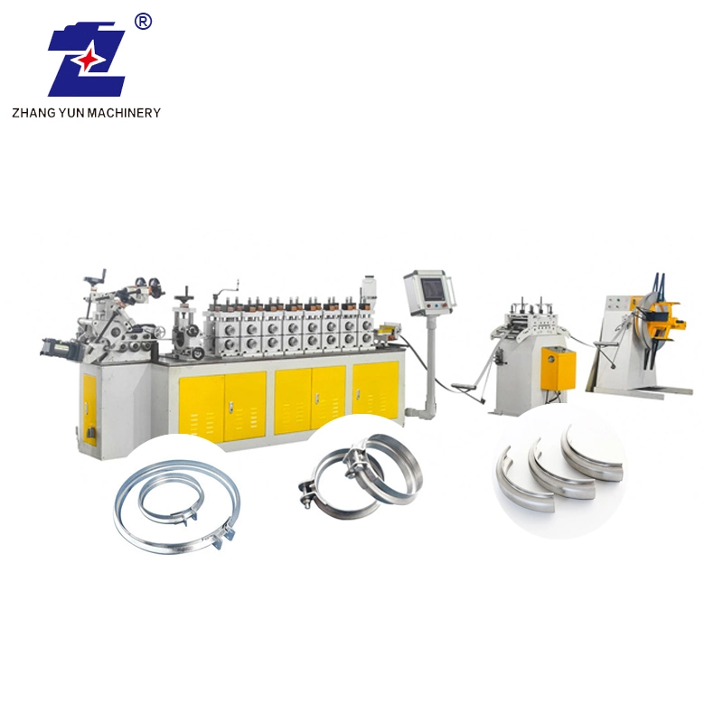 Automatic Steel Ring Metal Pipe Clamp Making Machine