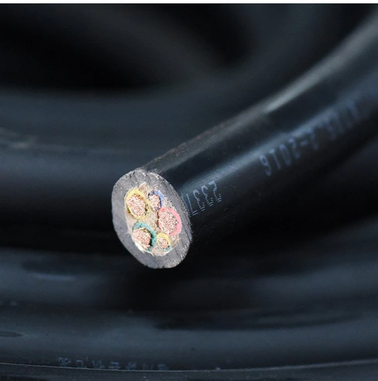 The Factory Directly Supplies Copper Conductor Flat Silicone Rubber Heating Resistant Wire and Cable