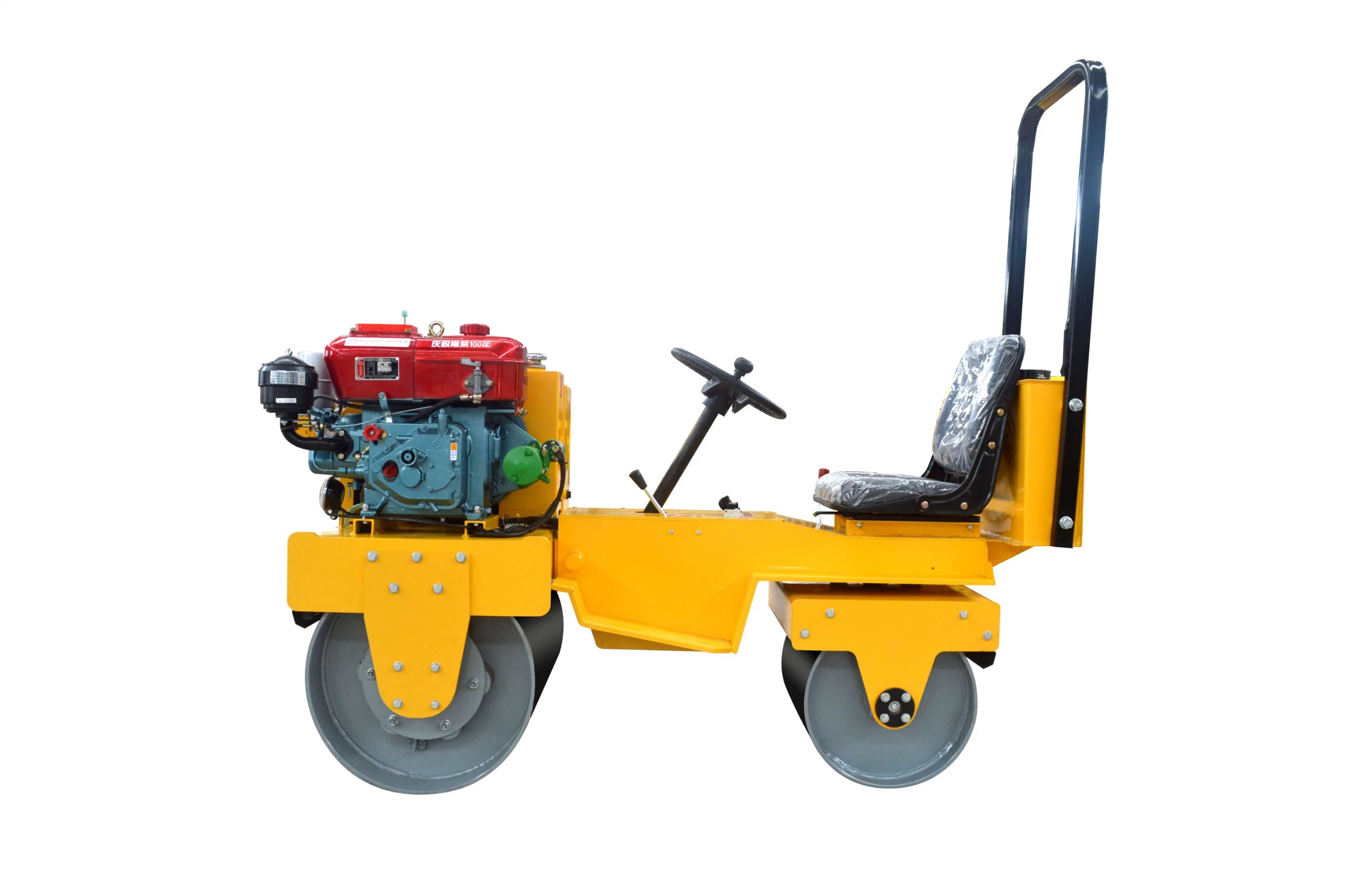 800kg Small Tandem Vibratory Road Roller Double Drum Roller Compactor