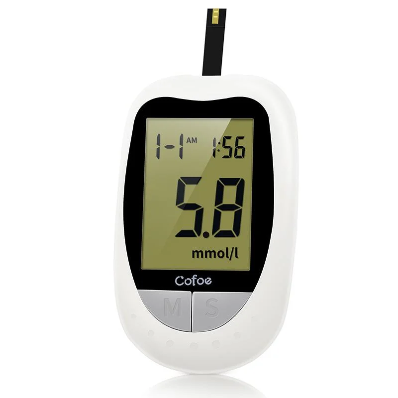 Hôpital Médical de l'usine Instrument de soins à domicile de l'équipement de glucose sanguin numérique portable