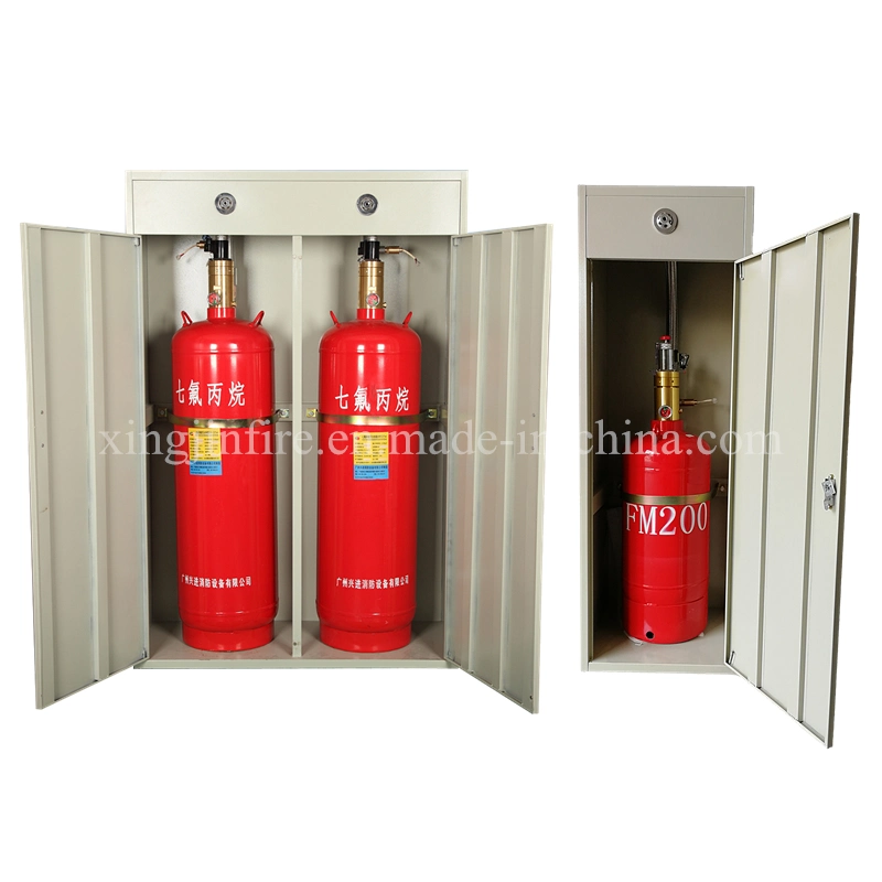 90L Double Empty Bottles FM200 Firefighting Equipment