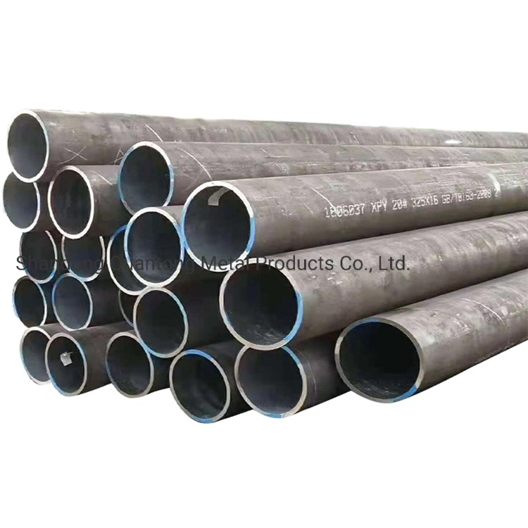 API 5L Gr. B material de construcción de tubos de acero al carbono a buen precio