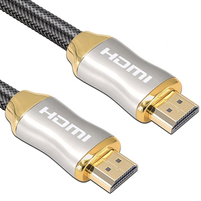 Étiquette d'affichage prix d'usine 8K disponible Ultra haute vitesse qui Câble TV HDMI vers HDMI Cabl