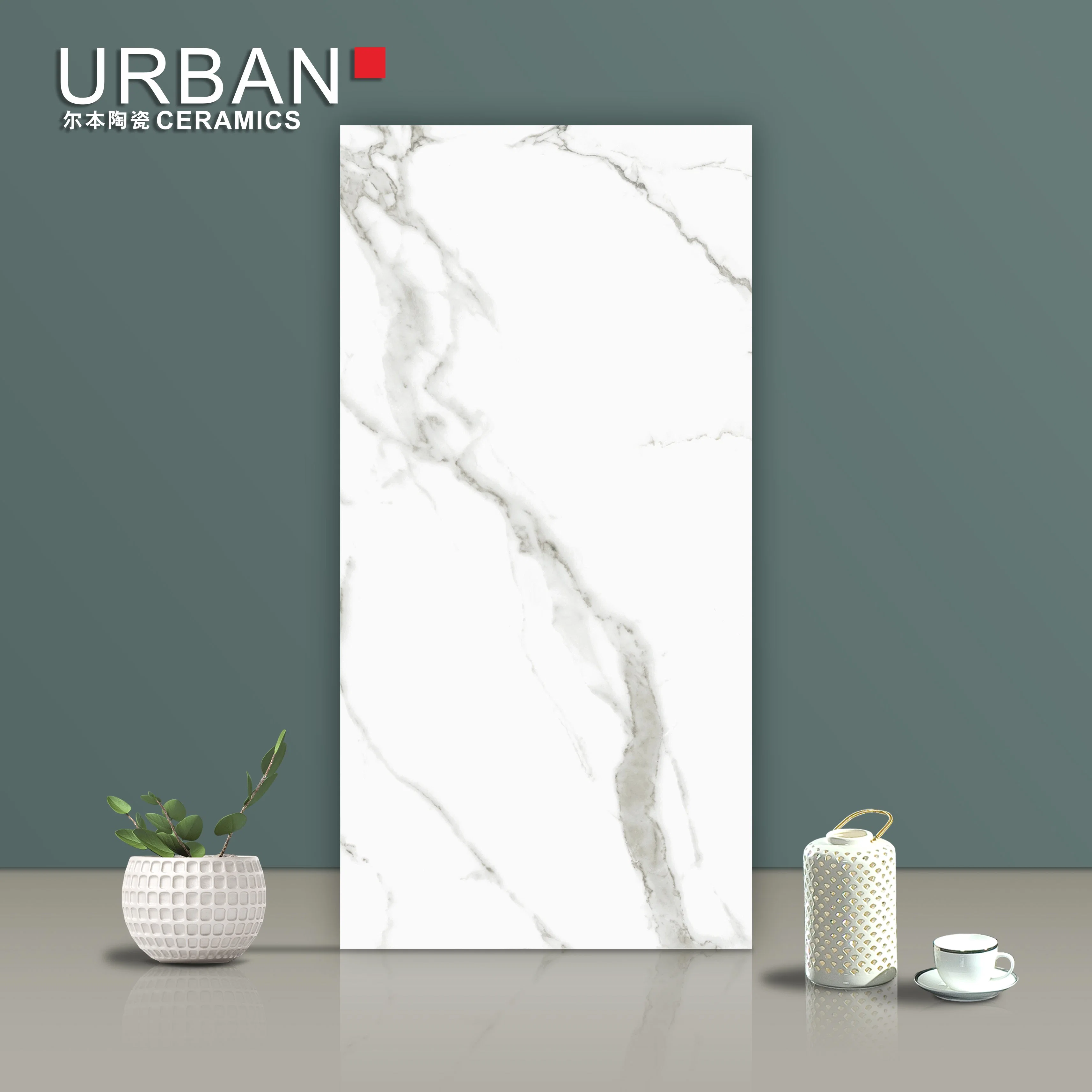 Foshan Good Quality 600X1200mm Bathroom Glazed Polished Porcelain Floor Tile