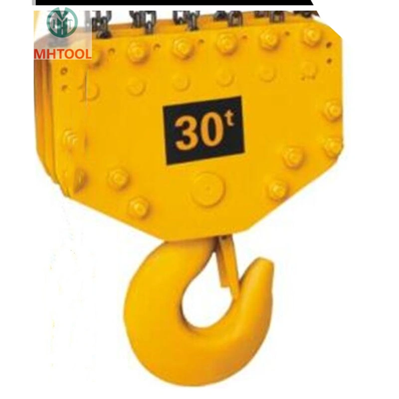 Capacity 7.5ton Steel Hoist Safety Chain Hook for Electric Hoist to Lifting Equipment