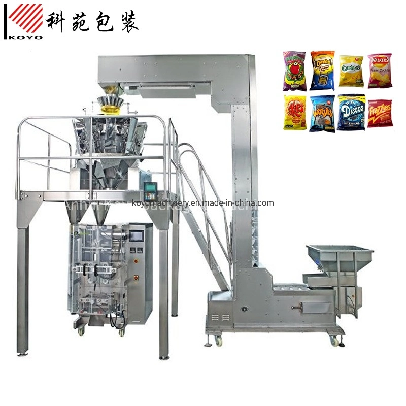 Ky-5000g Automatic Continuous High Speed Vfs Packing Machine Weighing Filling Soybeans, Broad Beans, Mung Beans, Peas, Red Beans, White Kidney Beans, Soybeans