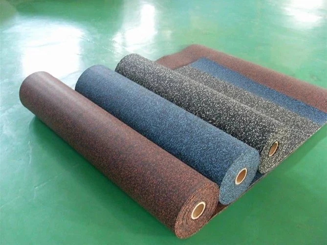 Caty Durable and Economical Rubber Flooring, Recycled Rubber Gym Flooring
