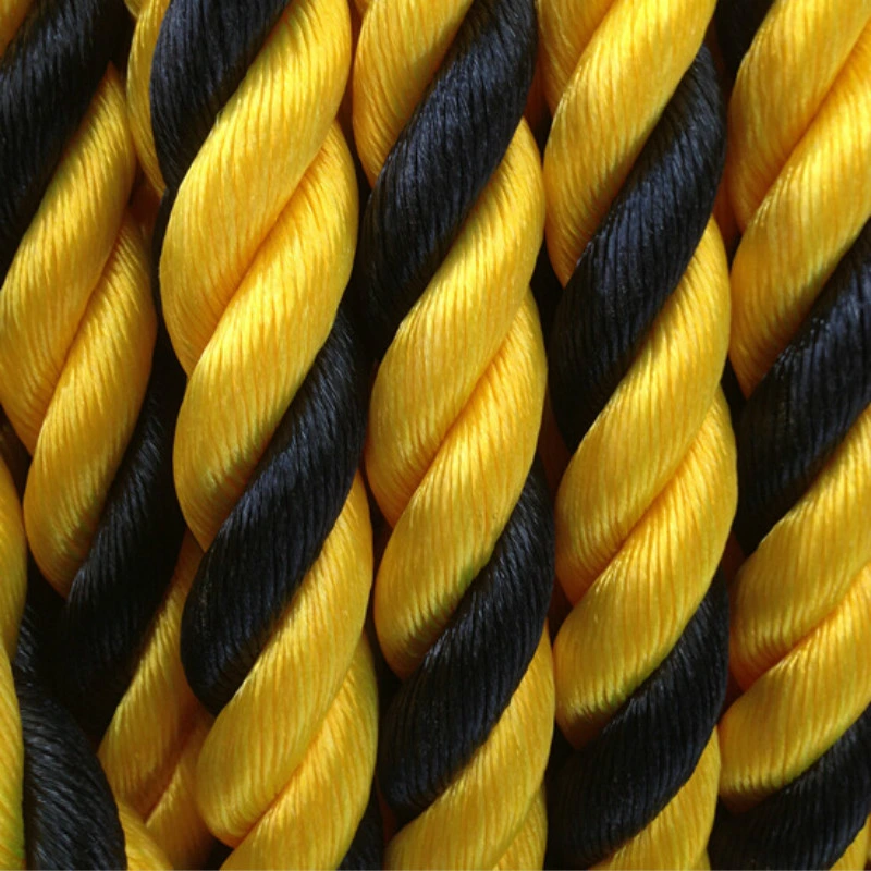 Corda tigre de polietileno de HDPE de 3 ou 4 Strand de 6-20 mm