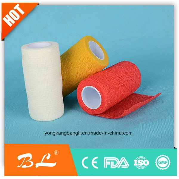 Latex Free Cohesive Flexible Bandage, Elastic Wrap Bandage Tape, Non Woven Finger Bandage