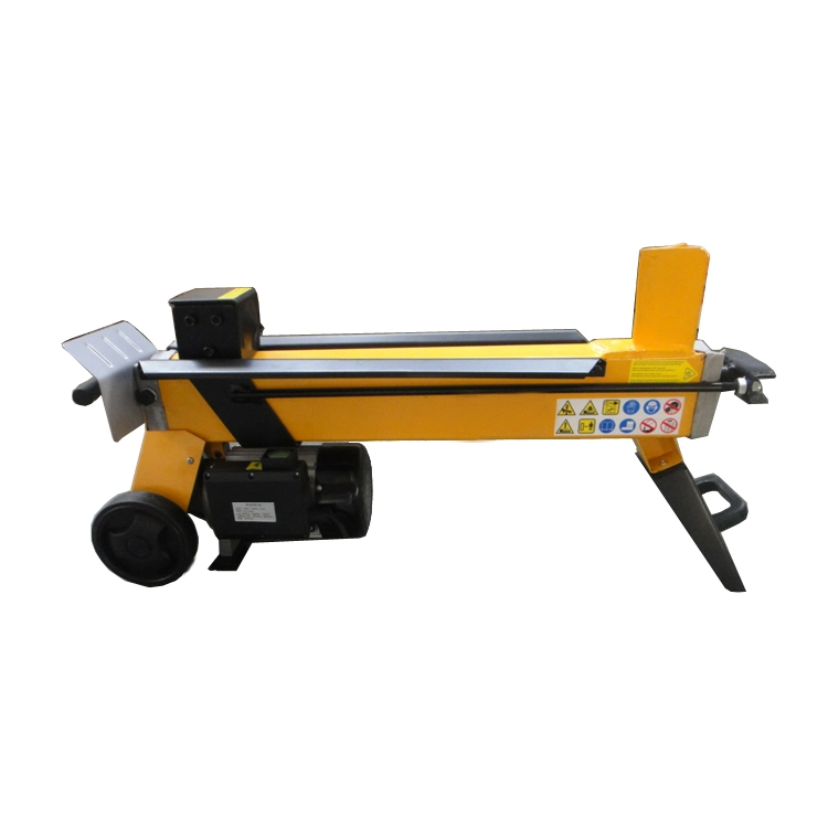 OEM Wood Log Splitter 5 Ton Wood Cutting Machine 1500W Firewood Log Splitter with 52cm Splitting Length 4 Edge Splitting