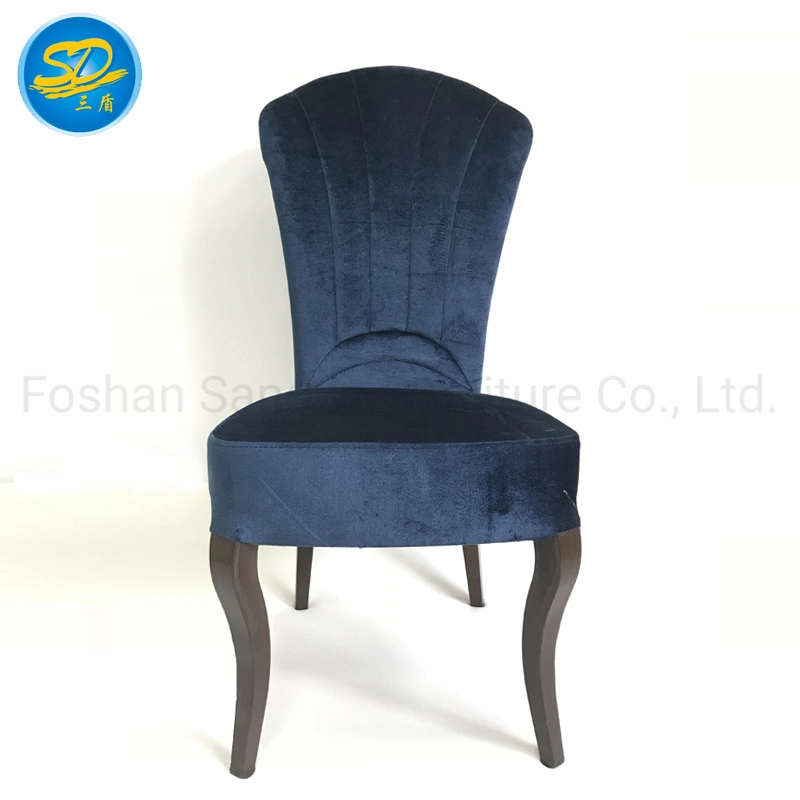 High End Wood Grain Imitation Wood Grain Hotel Home Dining Furniture Chair