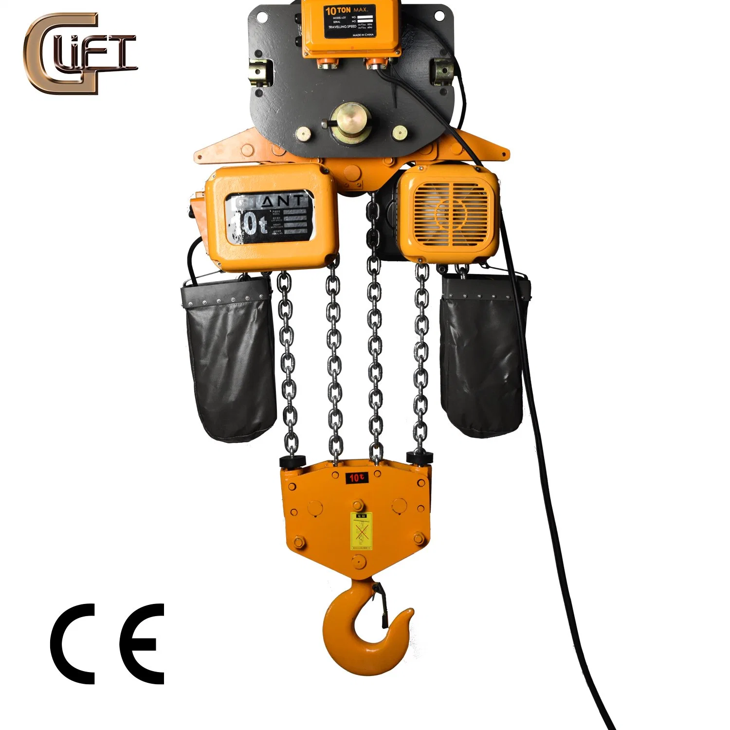 Giant Lift Supply Double Speed Hook Electric Chain Hoist with CE Certificate China Manufacturer Supplyer (GBD-II-T-Series)