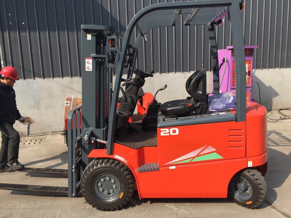 2ton Heli Electric Forklift 1.5ton/1.8ton Three Wheelforklift Truck